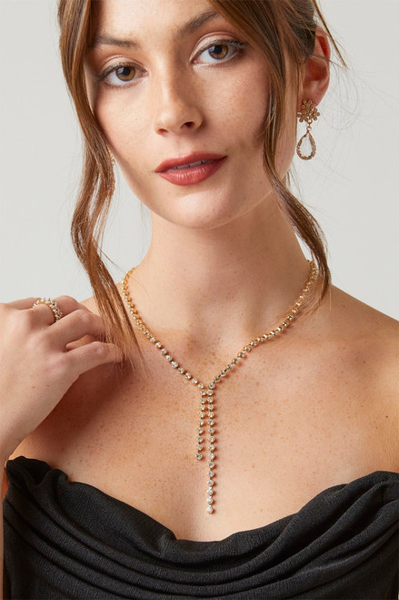 Meghan Cup Chain Y Necklace