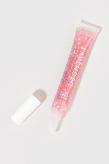 LAVENDER STARDUST Glitter Lip Oil Cosmic Crush