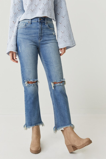 Palmer High Rise Ripped Jeans