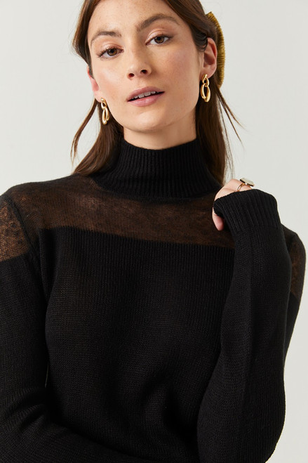 Johanna Mesh Pullover Sweater