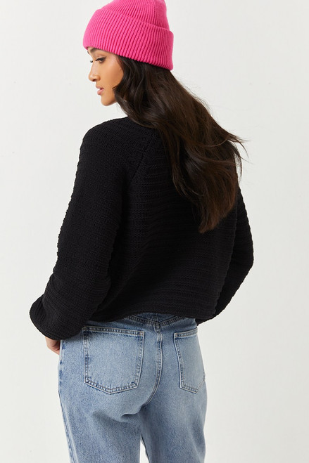 Lauren Knit Chenille Pullover Sweater