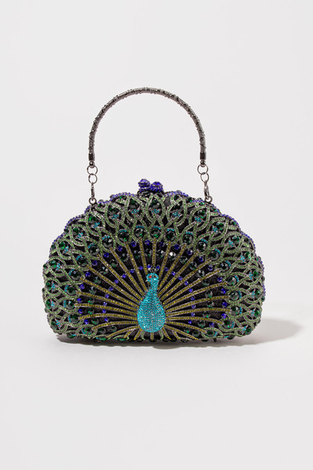 Peacock Evening Clutch Purses | Peacock Purse Crystal Clutch - Evening Bags  Luxury - Aliexpress