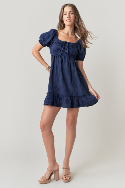 Madison Short Sleeve Mini Dress