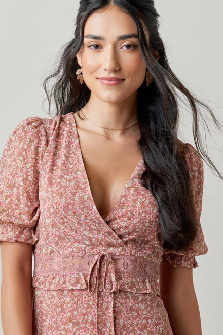 Zoe Floral Mini Dress