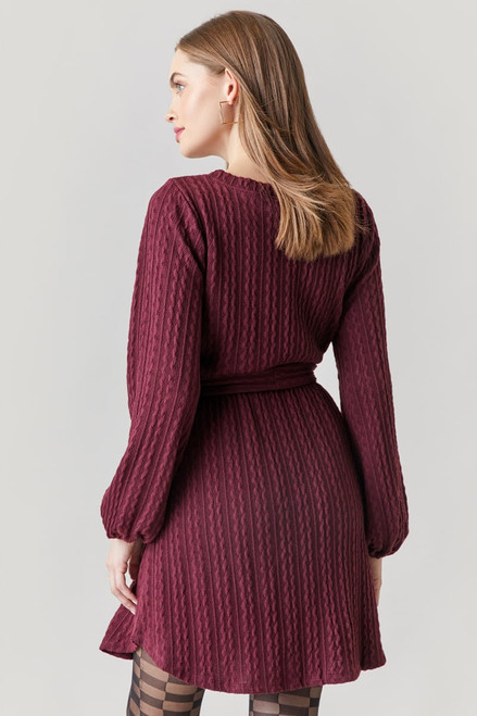Shelby Textured Sweater Dress