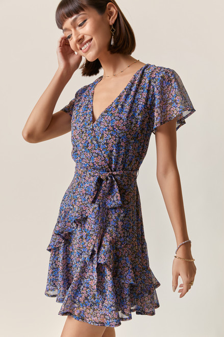 Sarah Floral Mini Dress