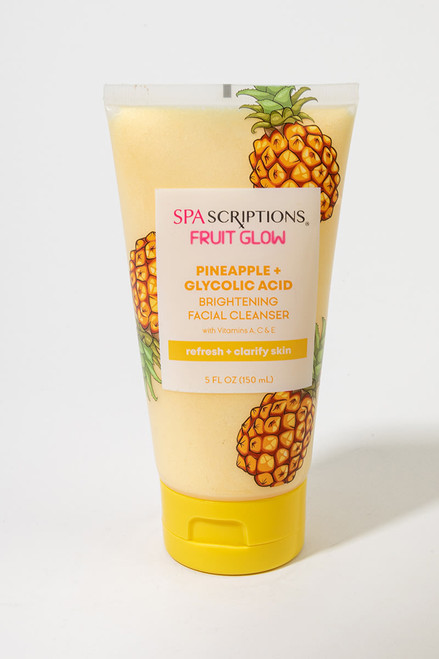 Spa Scriptions Fruit Glow Pineapple and Glycolic Acid Facial Cleanser