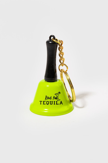 Ring For Tequila Bell Keychain