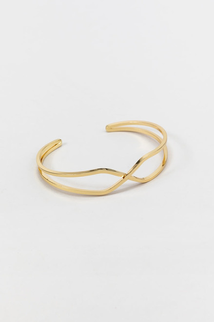 Arianne Open Metal Cuff Bracelet