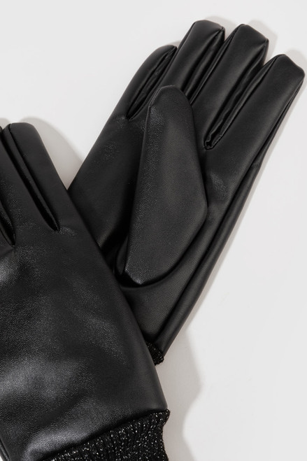 Penelope Elastic Wrist Leather Gloves