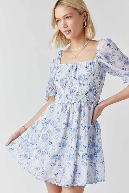 Robbie Floral Mini Dress