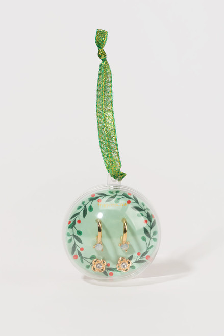 Sphere Ornament Earring Set