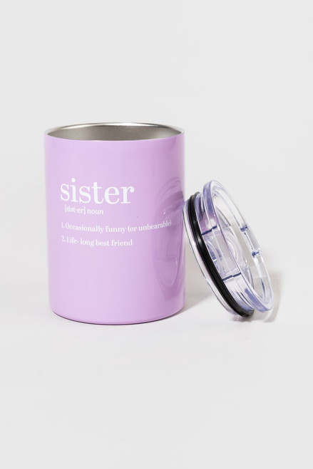 Sister Stainless Steel Tumbler 12oz