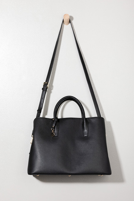 Emily Saffiano Leather Tote Bag