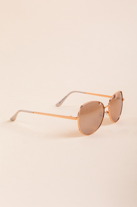Ophelia Round Metal Sunglasses