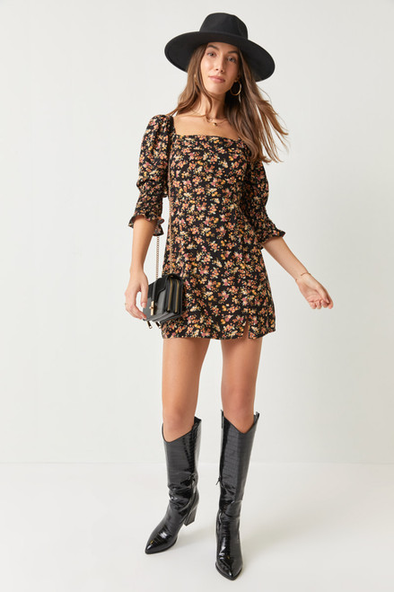 Valerie Floral Mini Dress