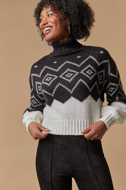 Thalia Fair Isle Pullover Sweater