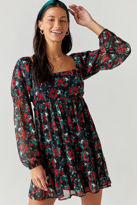 Patricia Floral Swing Dress