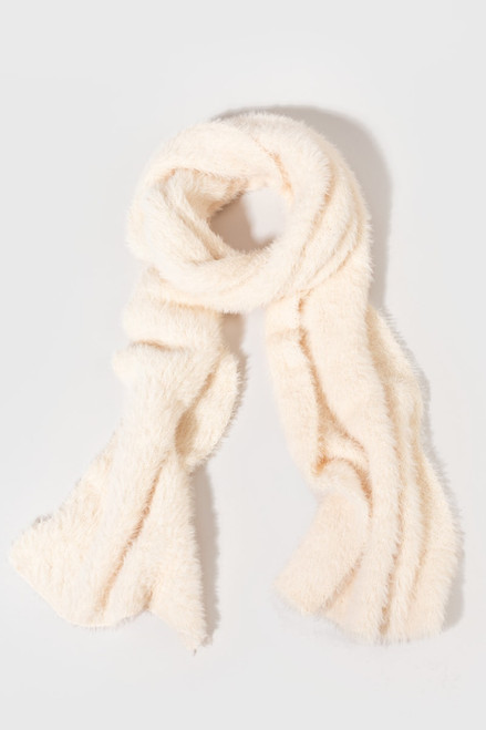 Annrene Eyelash Slim Scarf