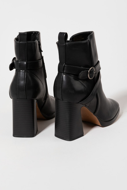 Axel Side Buckle Boots