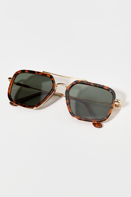 Charlotte Top Gun Aviator Sunglasses