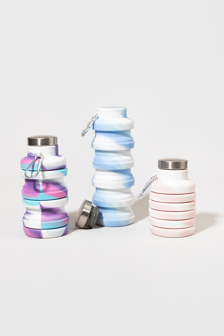 Tie Dye Collapsible Water Bottle