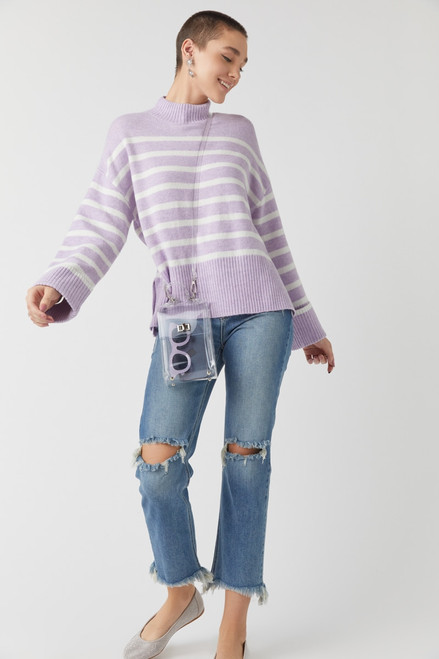 Andy Oversized Stripe Pullover