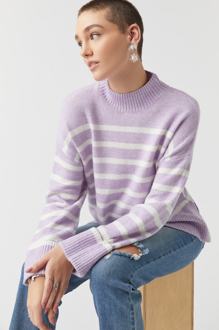 Andy Oversized Stripe Pullover