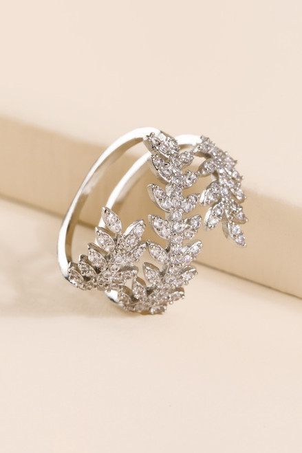 Christina Cubic Zirconia Crystal Ring