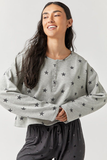 Coraline Star Printed Sweat Top