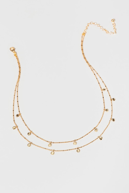 Zoey Gold Choker Necklace