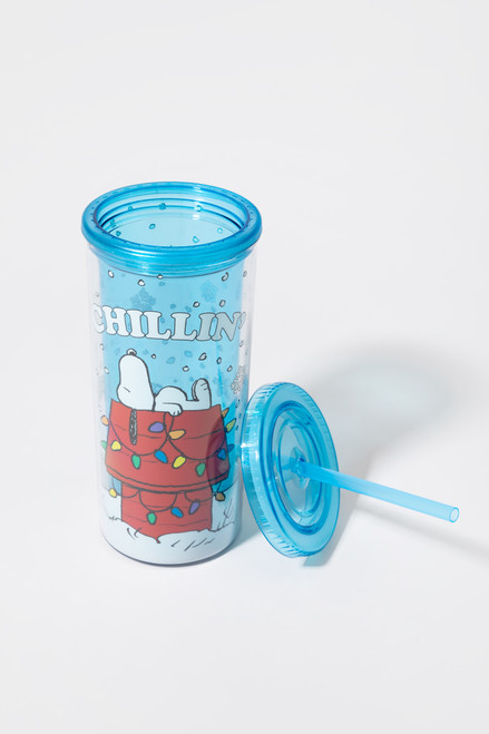 Snoopy Chillin Acrylic Carnival Cup