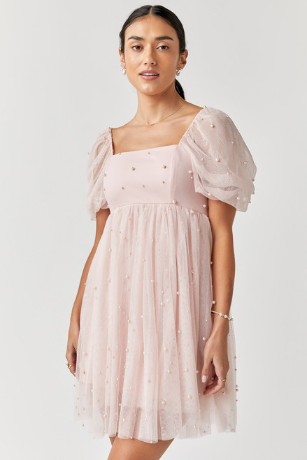 Pearl Babydoll Swing Dress