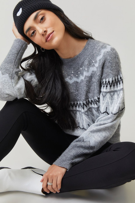 Carrie Fair Isle Crewneck Pullover