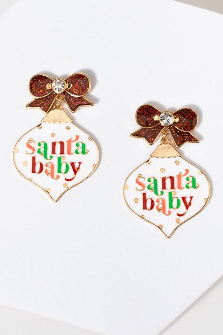 Santa Baby Earrings