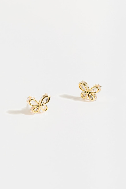 Lacey Butterfly Studs