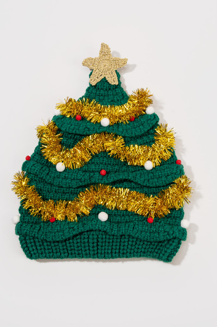 Marie Christmas Tree Beanie