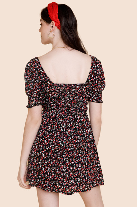 Mindie Ditsy Floral Mini Dress