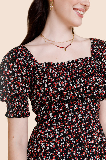 Mindie Ditsy Floral Mini Dress