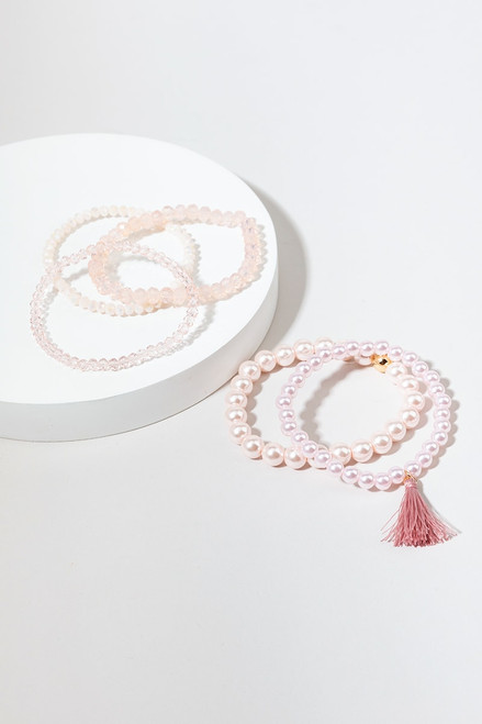 Buffy Pearl Bracelets Set