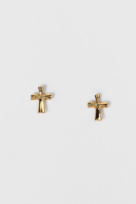 Francis Cross Stud Earrings