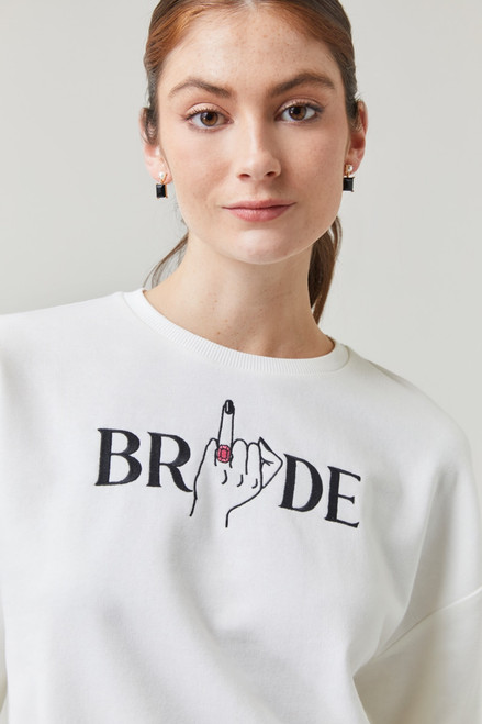 Bride Crewneck Graphic Sweatshirt