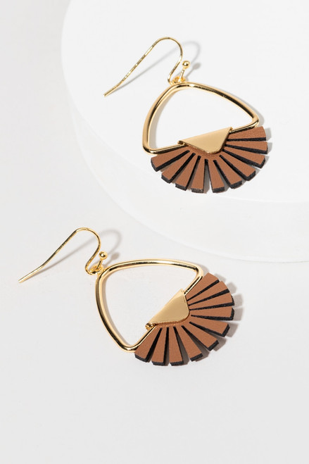 Carolina Leather Earrings