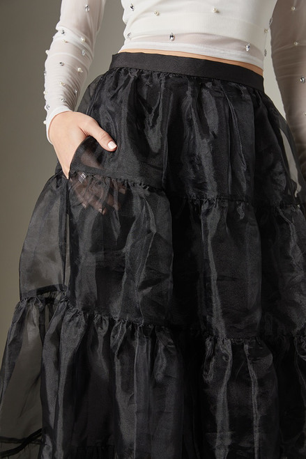 Nanceen Black Maxi Skirt