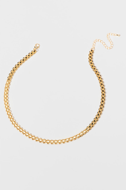 Esmaralda Wide Chain Necklace