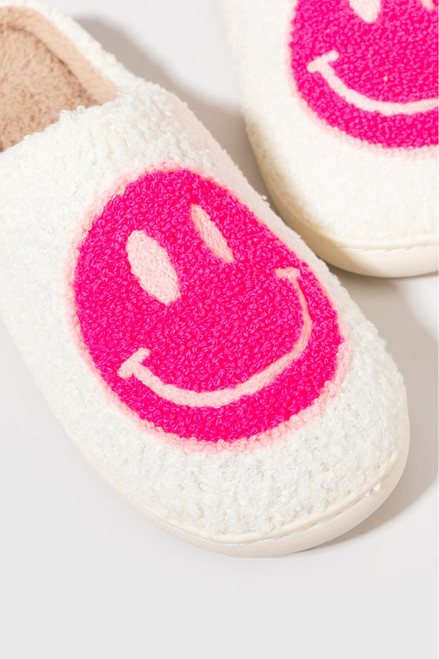 Smiley Teddy Slippers