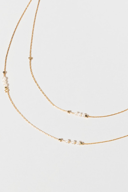 Mabella Micro Pearls Necklace