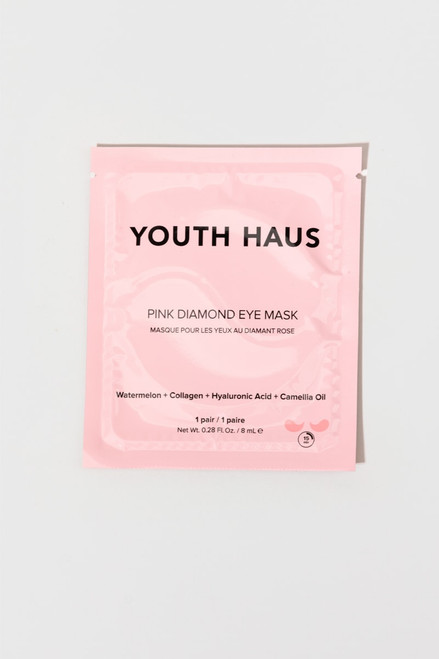 Youth Haus Pink Diamond Eye Mask