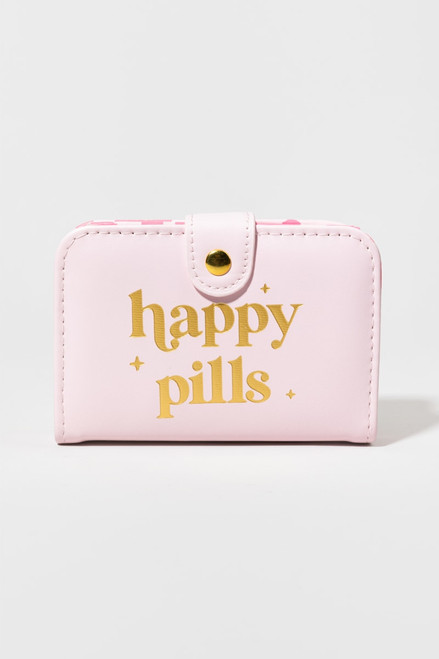 Happy Pills Pink Pill Case