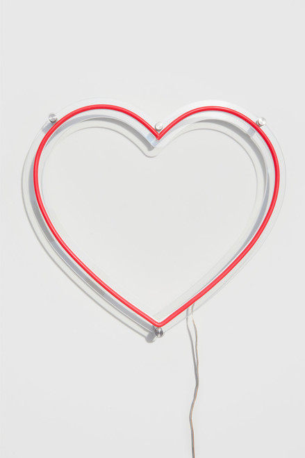 Heart Red Neon Sign